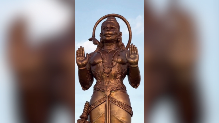 90-Foot Hanuman Statue Takes Center Stage In Texas