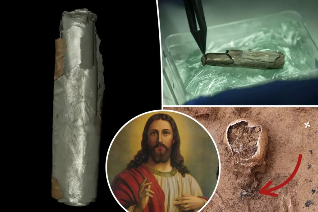 Ancient Skeleton Discovery: Christian Amulet Could Rewrite Early Christianity's History 1 Christian Amulet