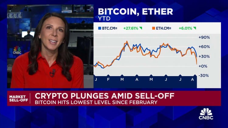 Bitcoin Plunges