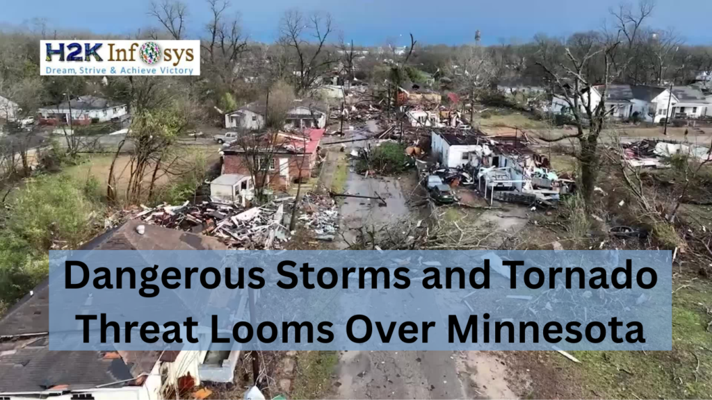 Storms and Tornado Threat Looms Over Minnesota