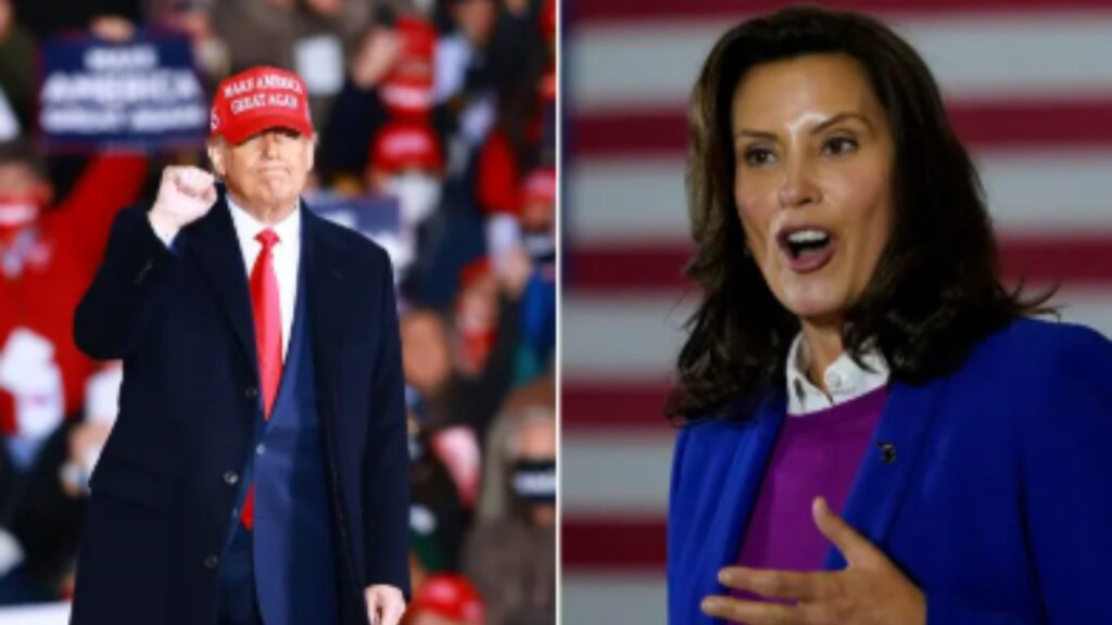 Bipartisan Unity at Selfridge: Trump and Whitmer Unite 2 Bipartisan Unity