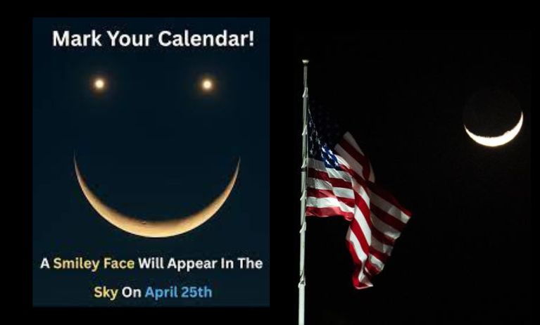 Moon, Venus & Saturn’s