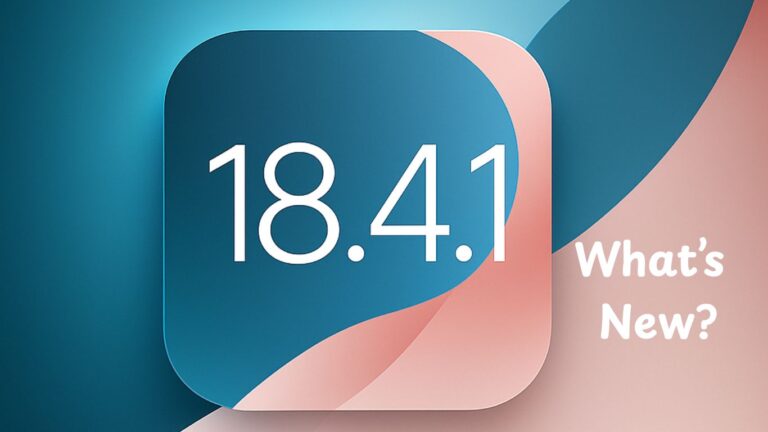 iOS 18.4.1