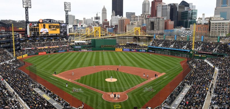 Fan Falls at PNC Park During Pirates-Cubs Game 1 Fan Falls at PNC
