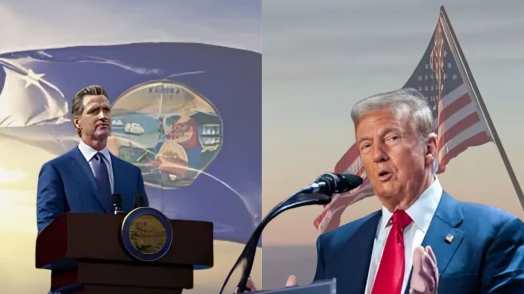 Newsom vs Trump