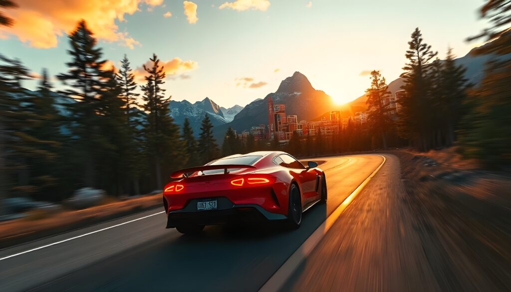 Gran Turismo 7 Update 1.60 Rolls Out Today: What’s New 2 car drives down road front mountain