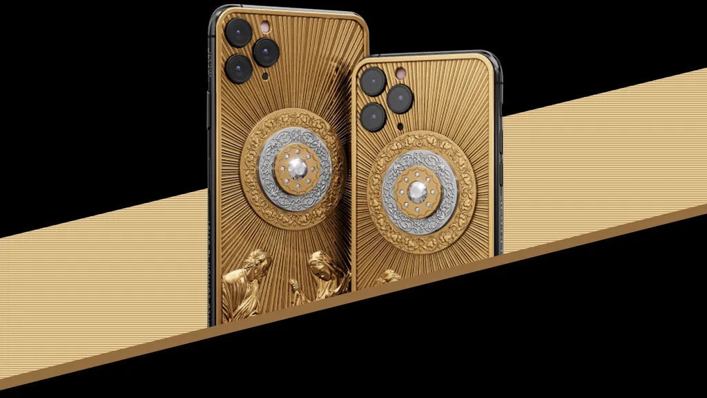 diamond studded phones